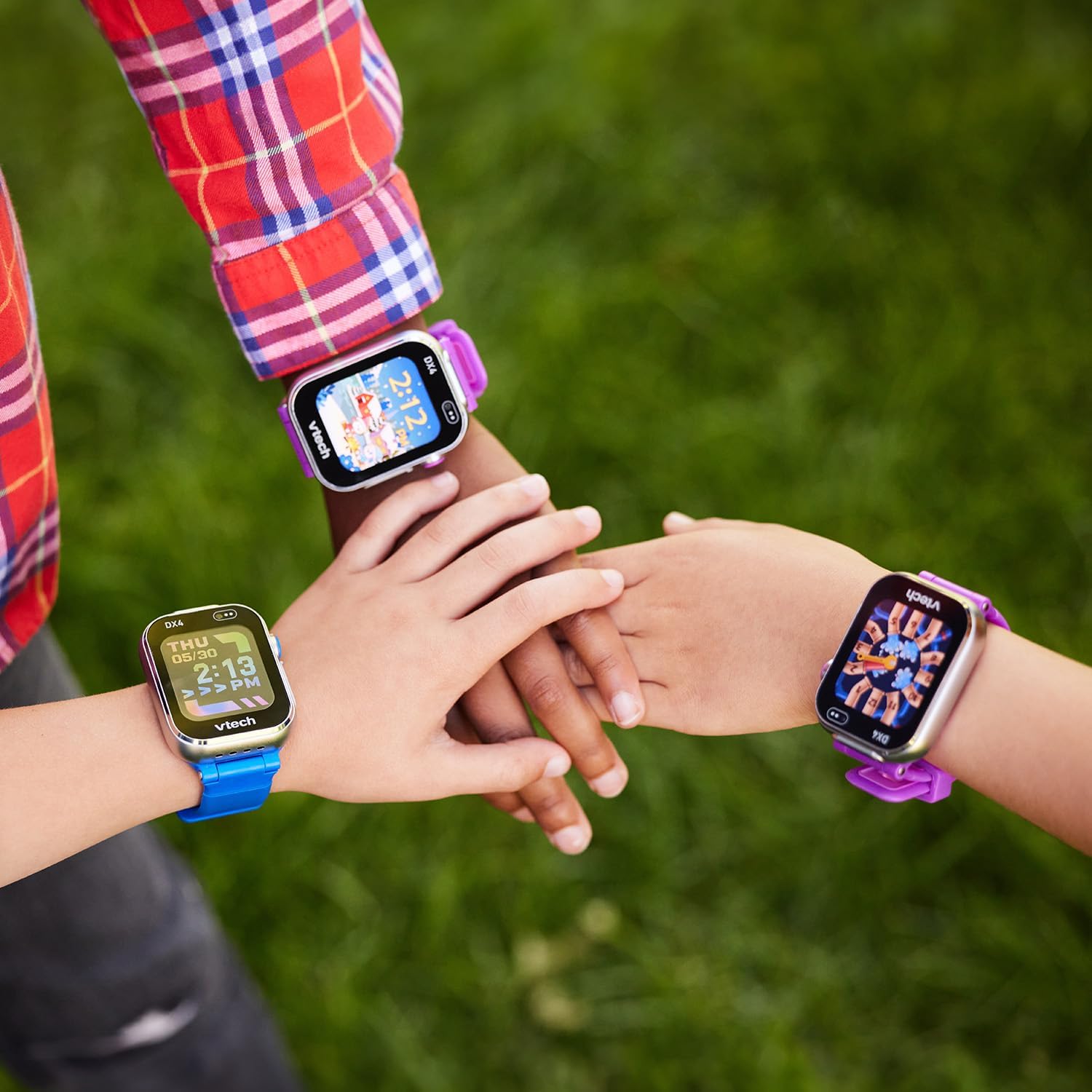 Vtech Kidizoom Smart Watch Dx4 Blue Battery Operated