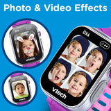 VTech Kidizoom Smart Watch DX4 Purple Camera Watch for Kids 4+