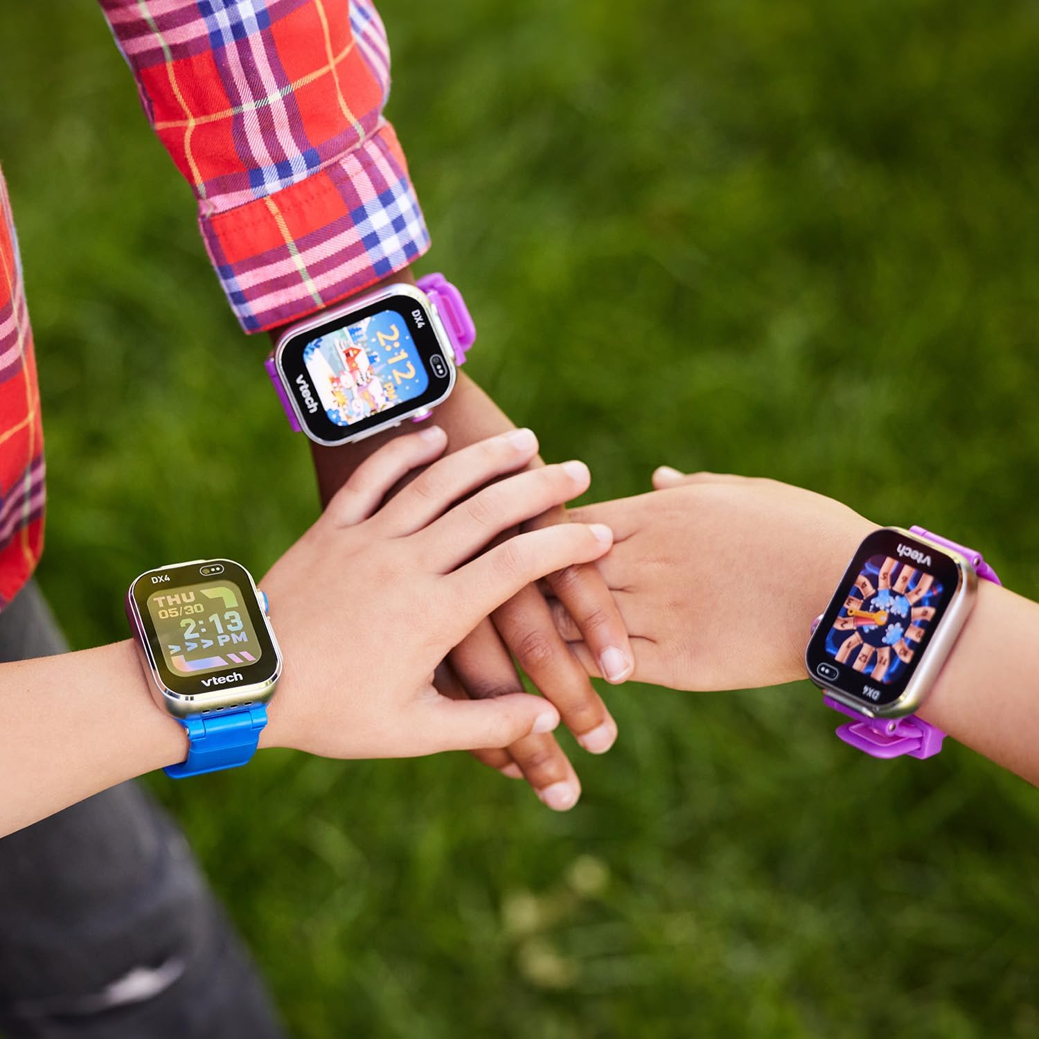 Vtech Kidizoom Smart Watch Dx4 Purple Battery Operated