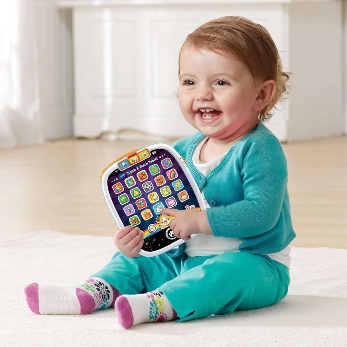 VTech Touch & Teach Tablet Battery Operated