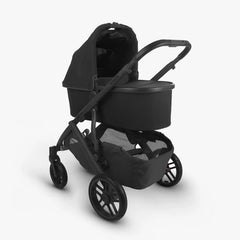 UPPAbaby Vista V2 Stroller Jake Charcoal Carbon Frame Black Leather