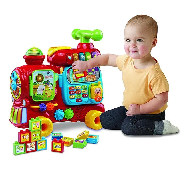 Vtech Riding Train VTech Push & Ride Alphabet Train 4-in-1 Learning Toy