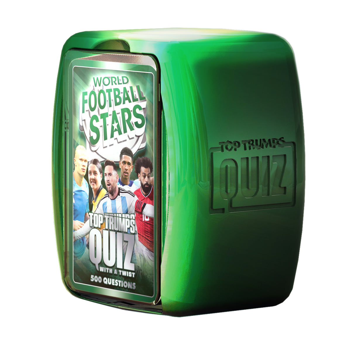 Top Trumps World Football Stars Quiz Game with 500 Football Questions