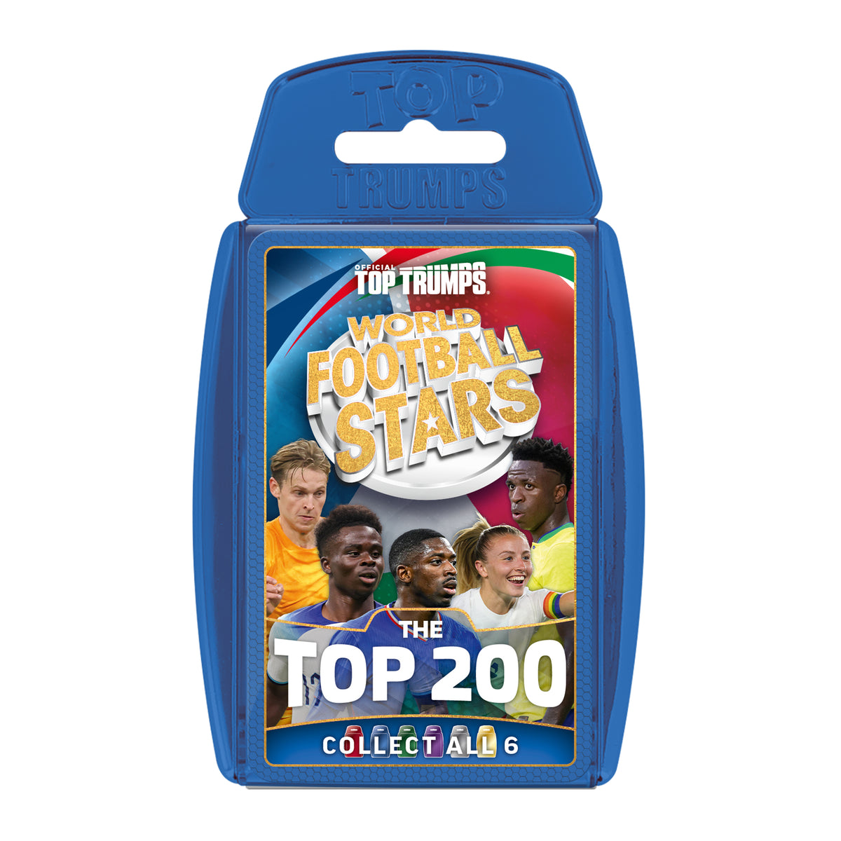Top Trumps World Football Stars Top 200 Blue Edition Card Game