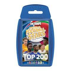 Top Trumps World Football Stars Top 200 Blue Edition Card Game