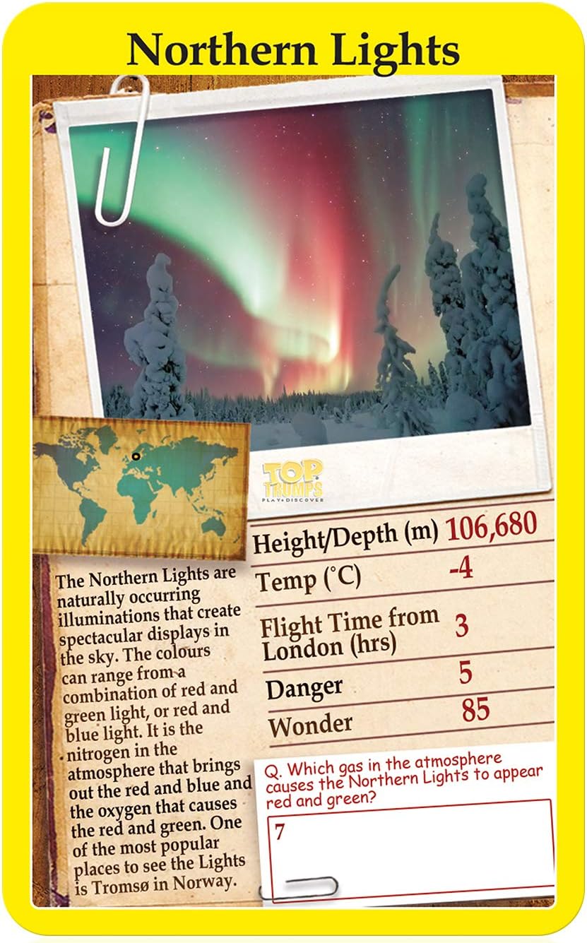 Top Trumps Wonders of the World Educational Card Game for Geography Lovers