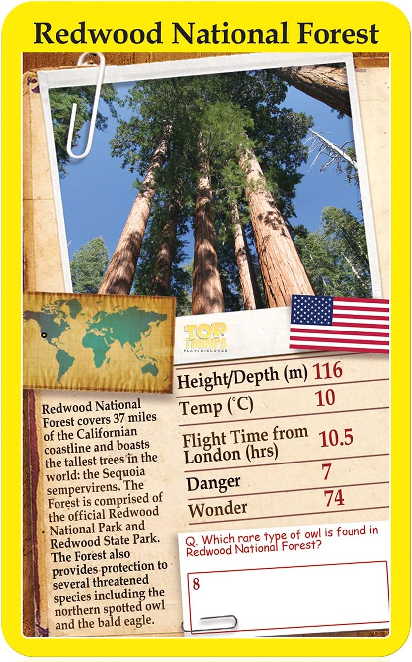 Top Trumps Wonders of the World Educational Card Game for Geography Lovers
