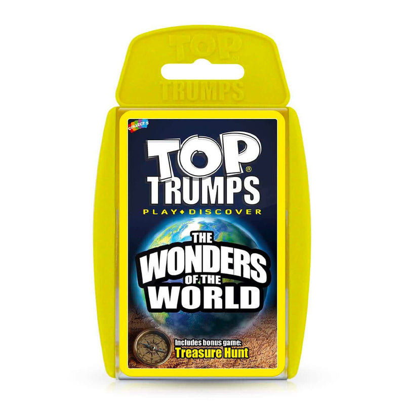 Top Trumps Wonders of the World Educational Card Game for Geography Lovers