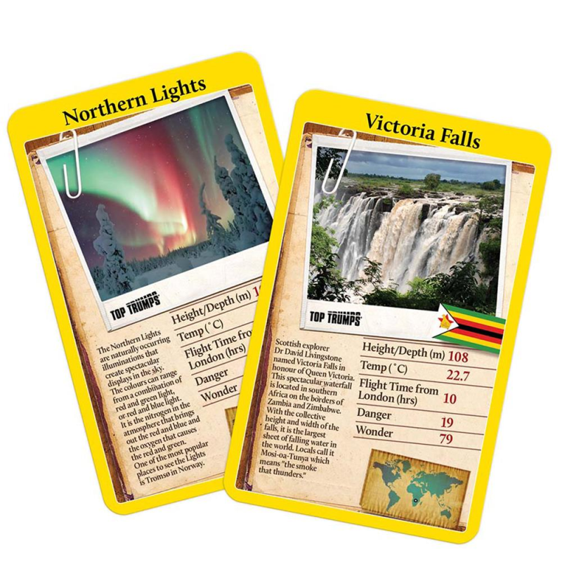 Top Trumps Wonders of the World Educational Card Game for Geography Lovers