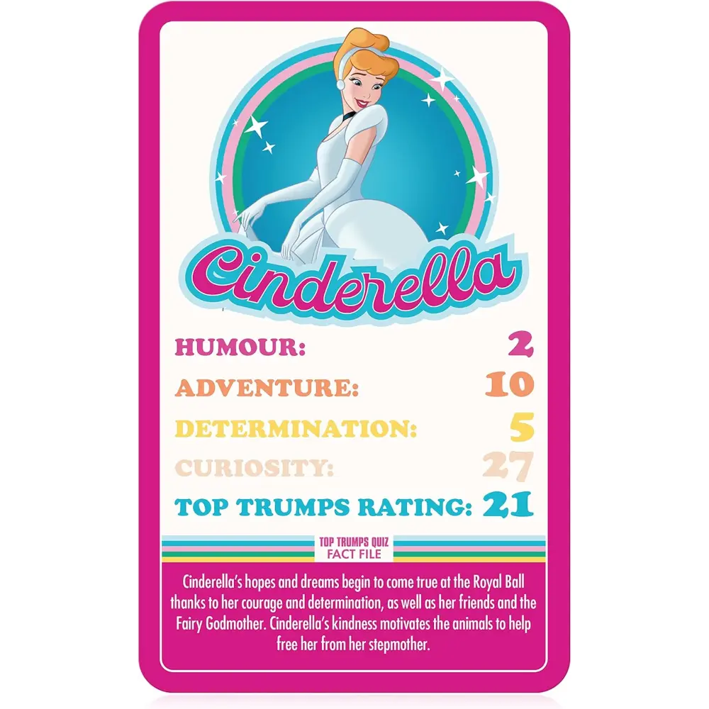 Toptrumps Disney Princess Card