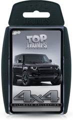 Top Trumps Card Game -  4x4 Edition Featuring Power, Speed & Rare Vehicles