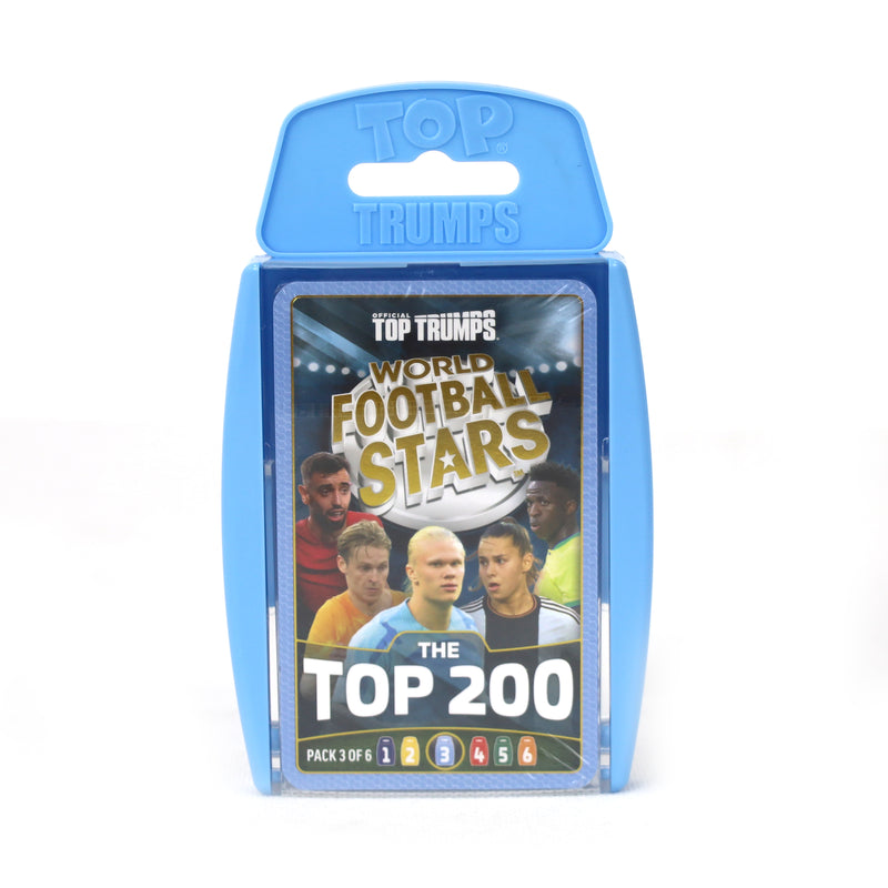 Top Trumps World Football Stars Top 200 Green Edition Card Game