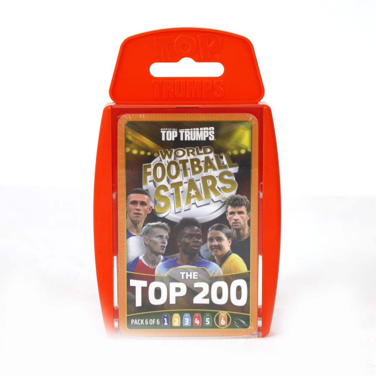 Top Trumps World Football Stars 200 Gold Edition Card Game