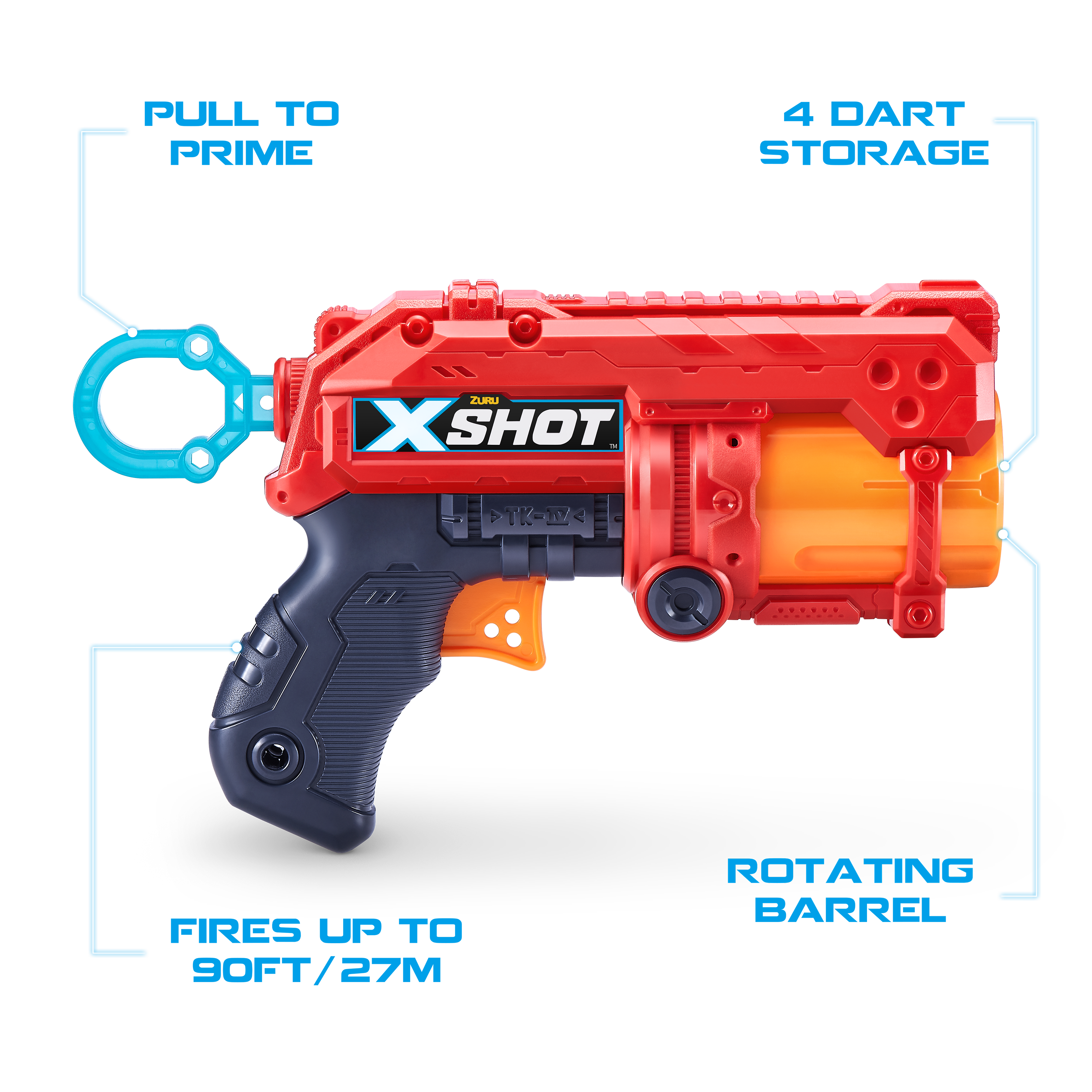 X-Shot Excel Fury 4 Blasted Combo 2-pack