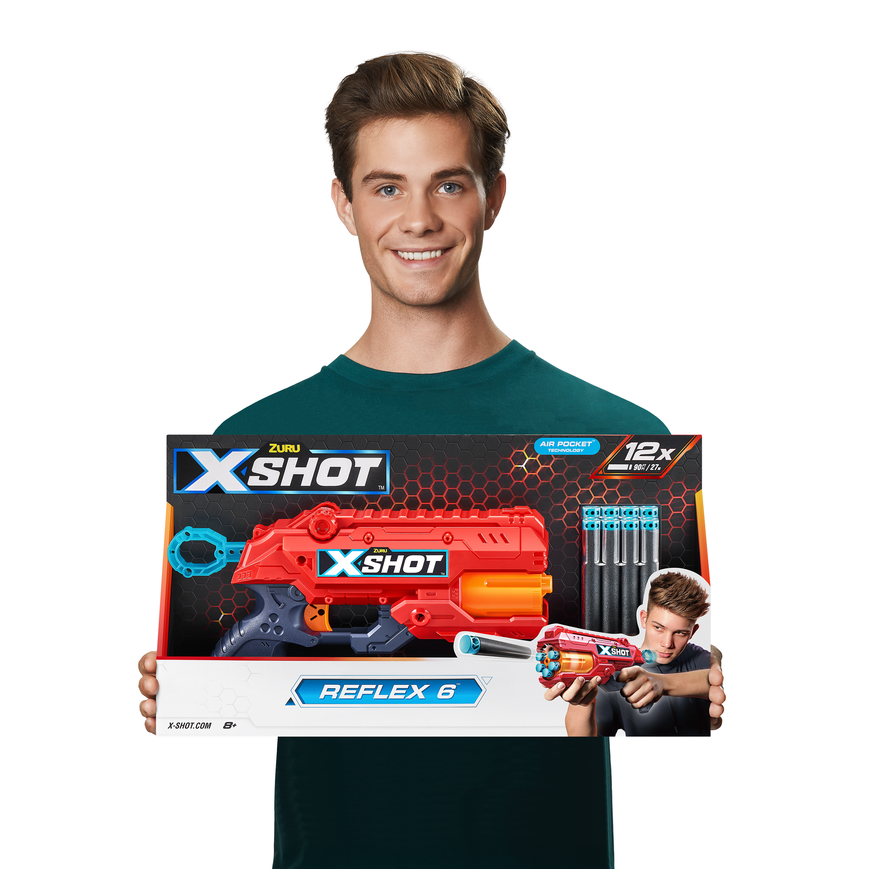 X-Shot Excel Reflex-6 12 Darts