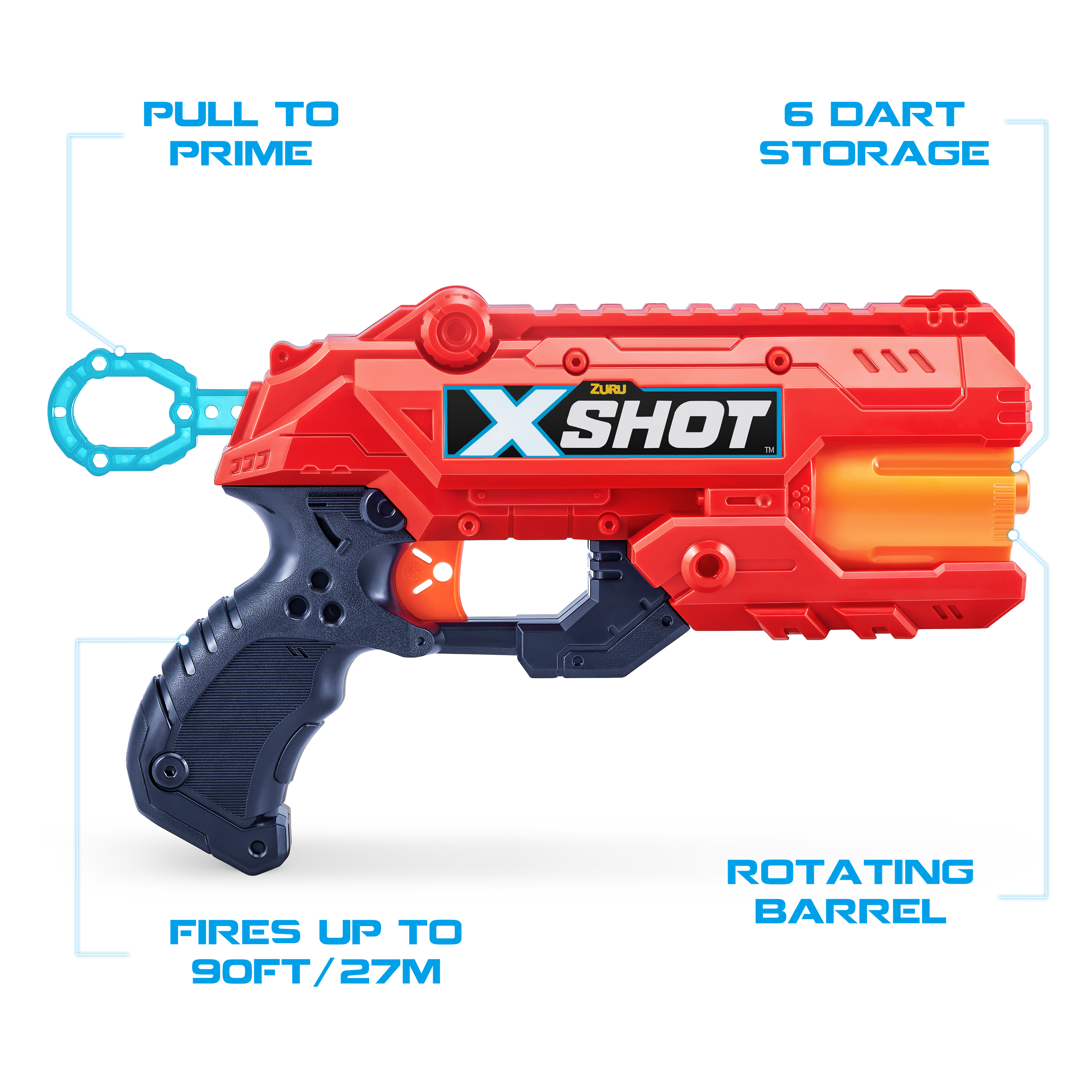 X-Shot Excel Reflex-6 12 Darts