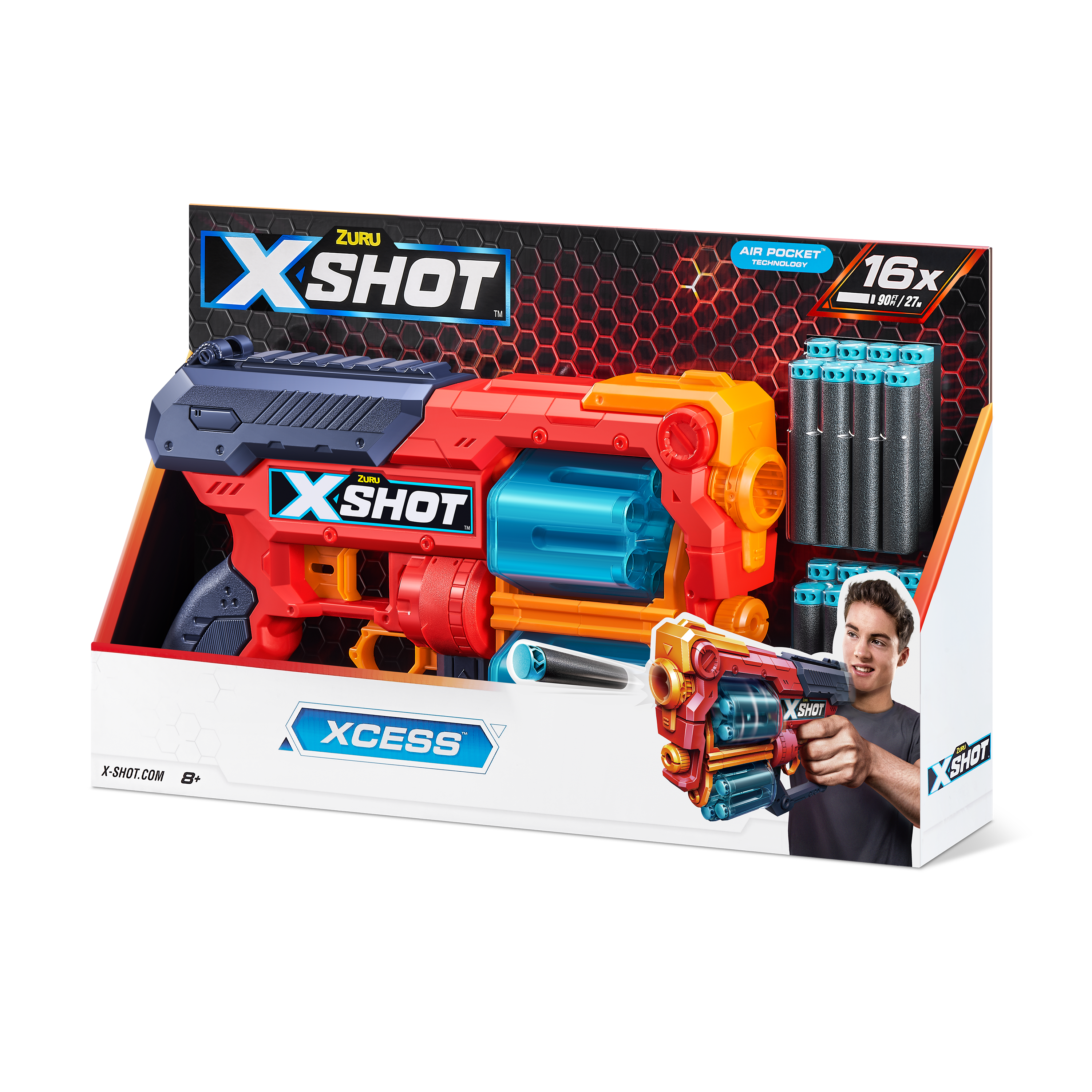 X-Shot Excel Xcess Tk-12 16 Darts