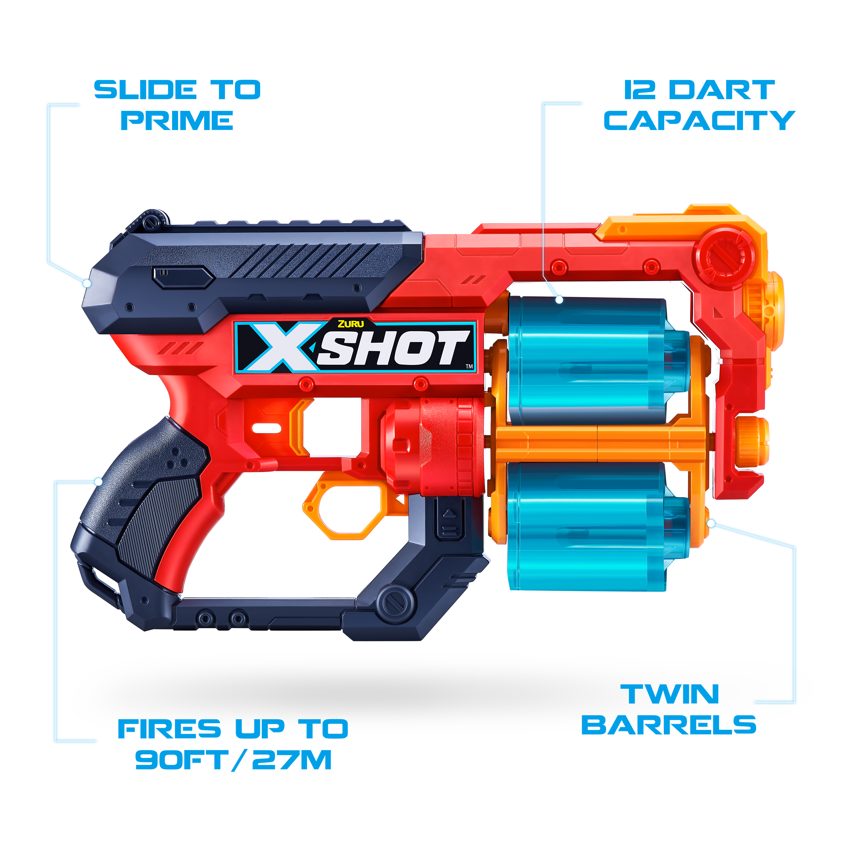 X-Shot Excel Xcess Tk-12 16 Darts