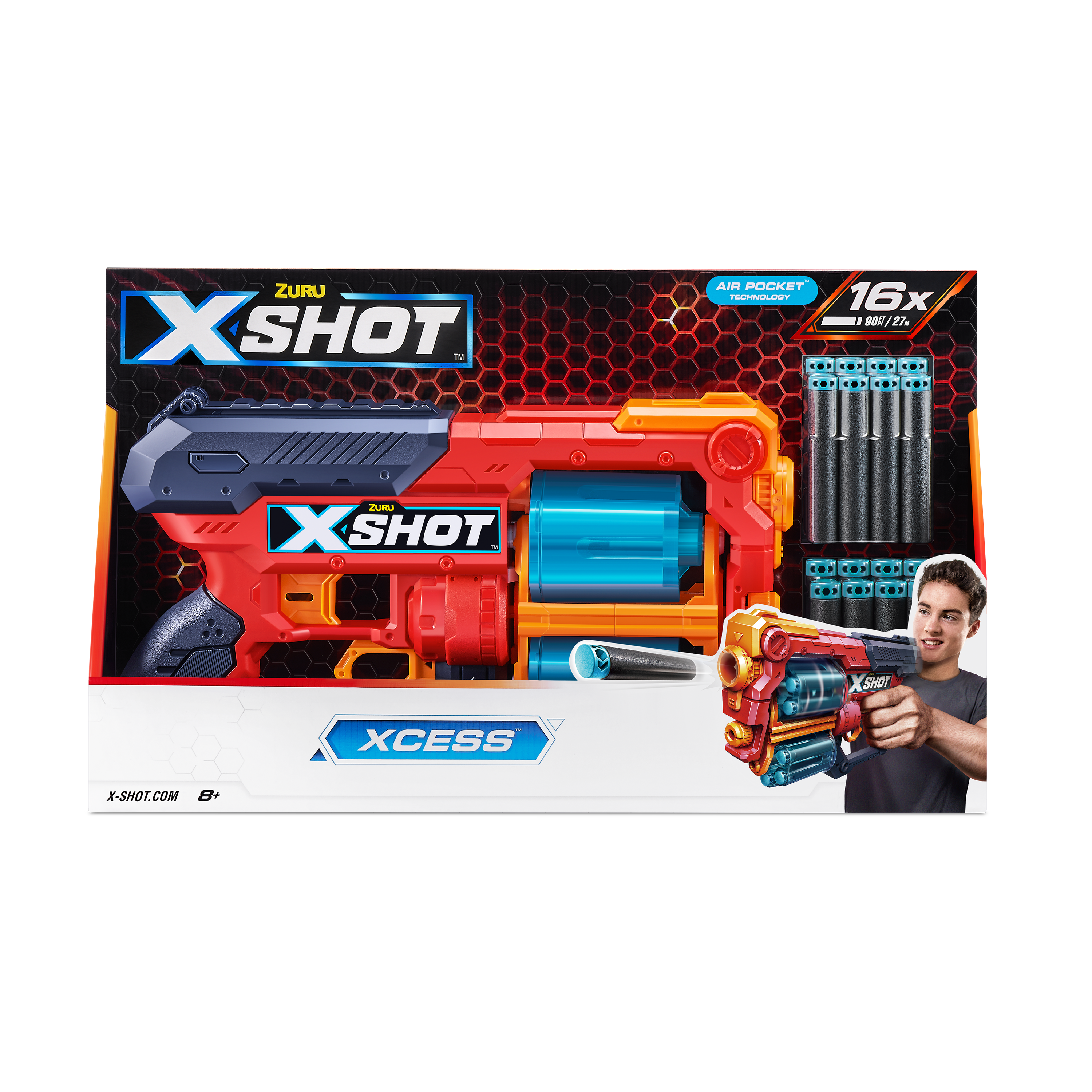 X-Shot Excel Xcess Tk-12 16 Darts