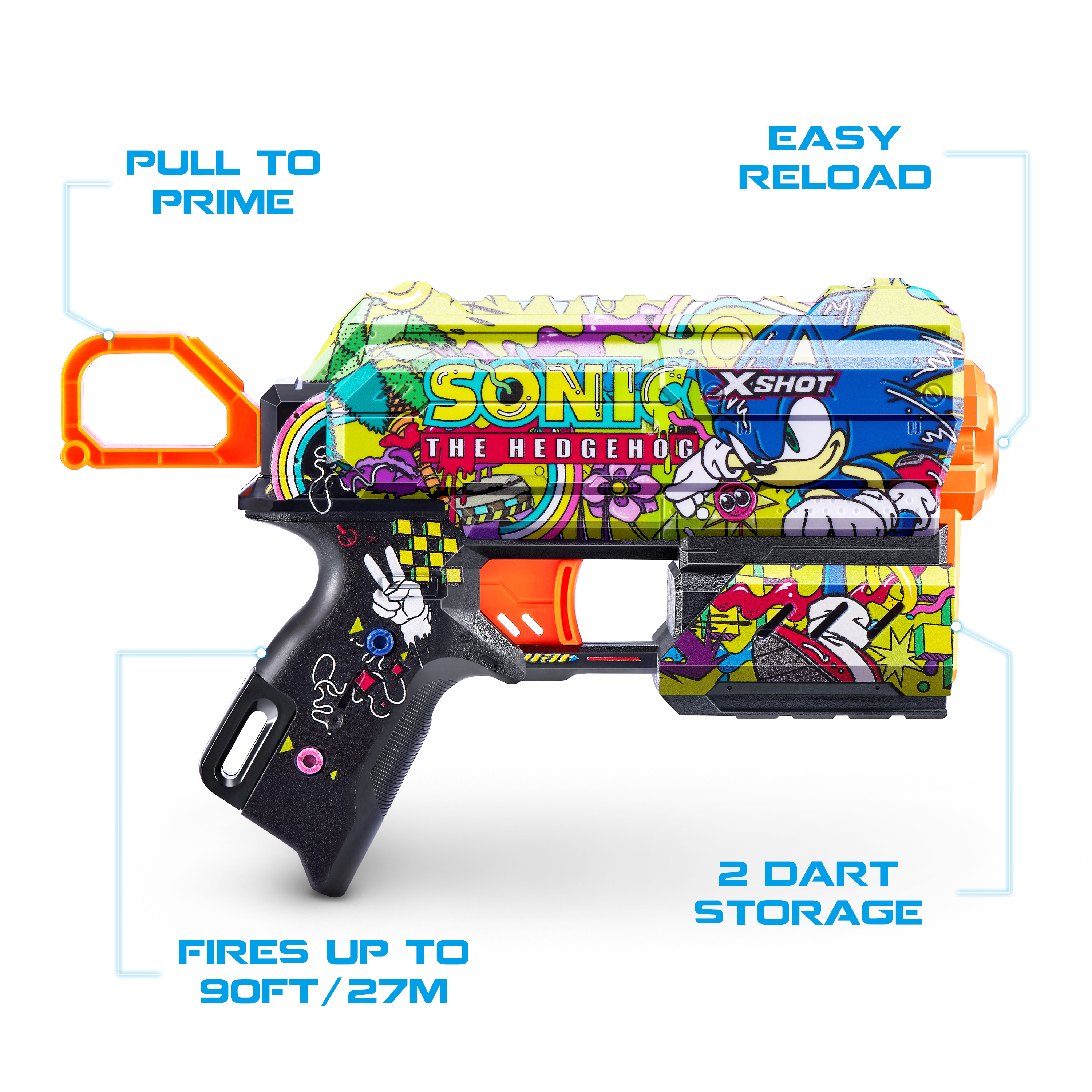 X-Shot Skins Flux Sonic 8 Darts S1