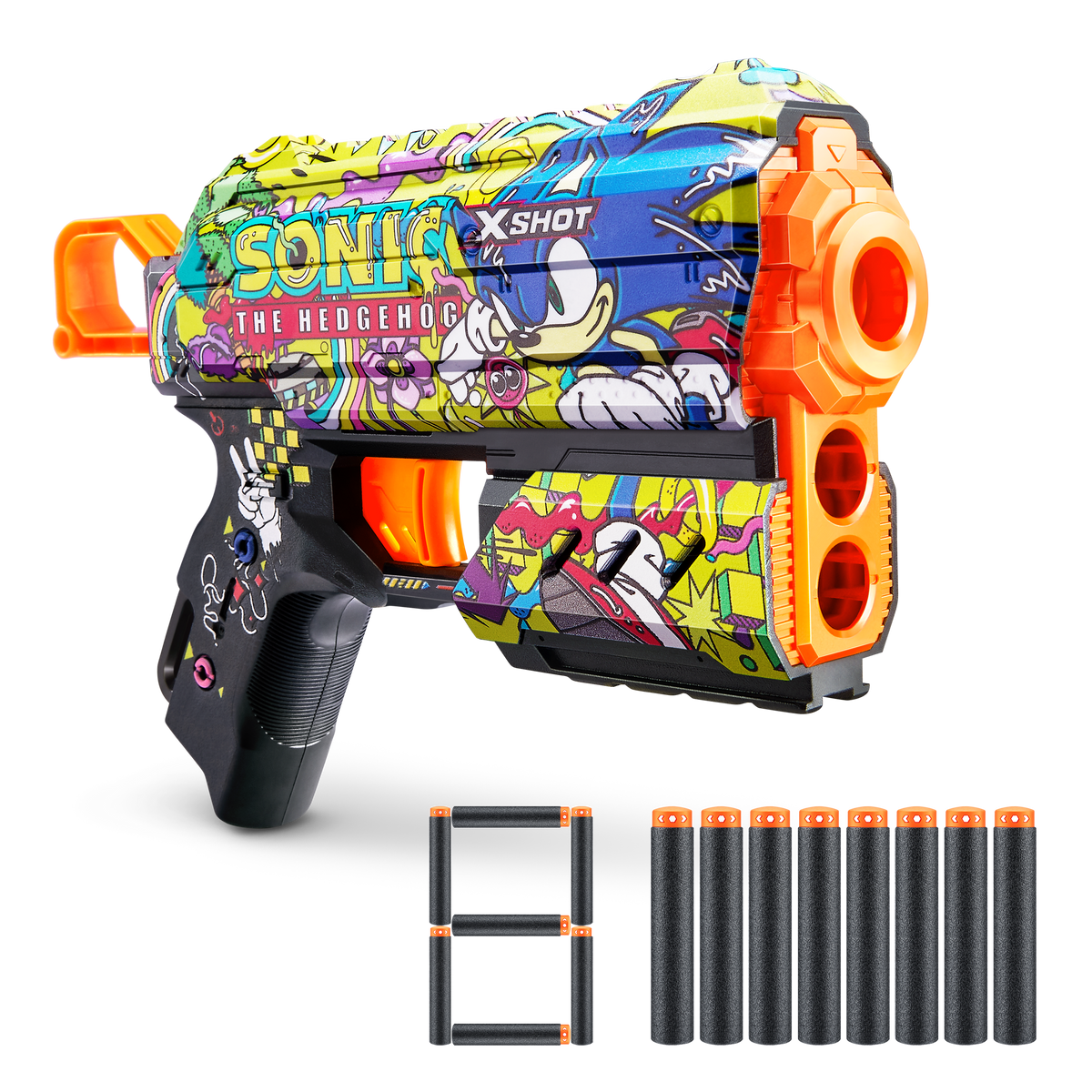 X-Shot Skins Flux Sonic 8 Darts S1