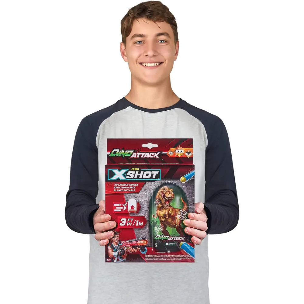 X-Shot Dino Attackinflatable Dino Targe