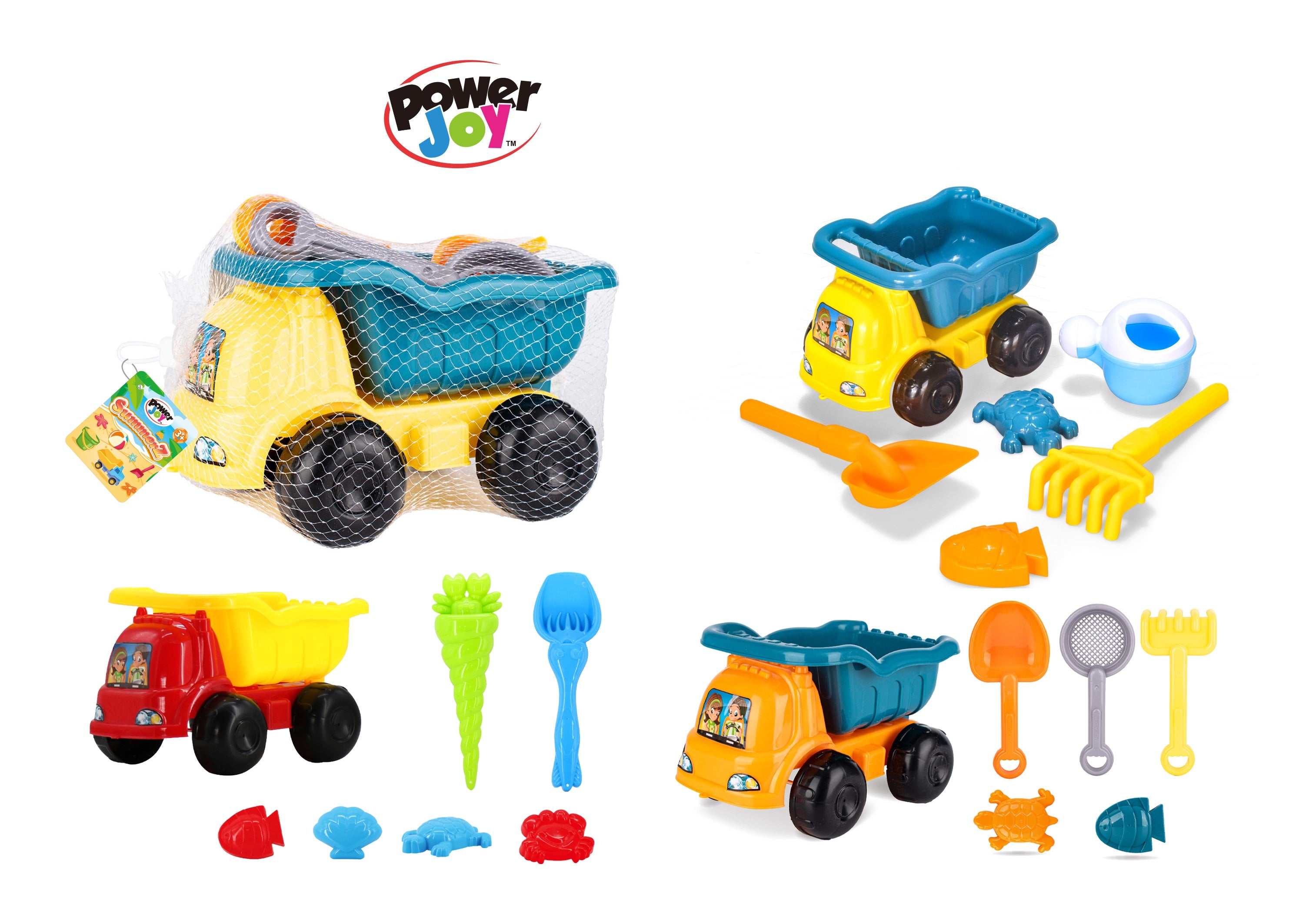 Summerz Truck 6 Pcs Assorted