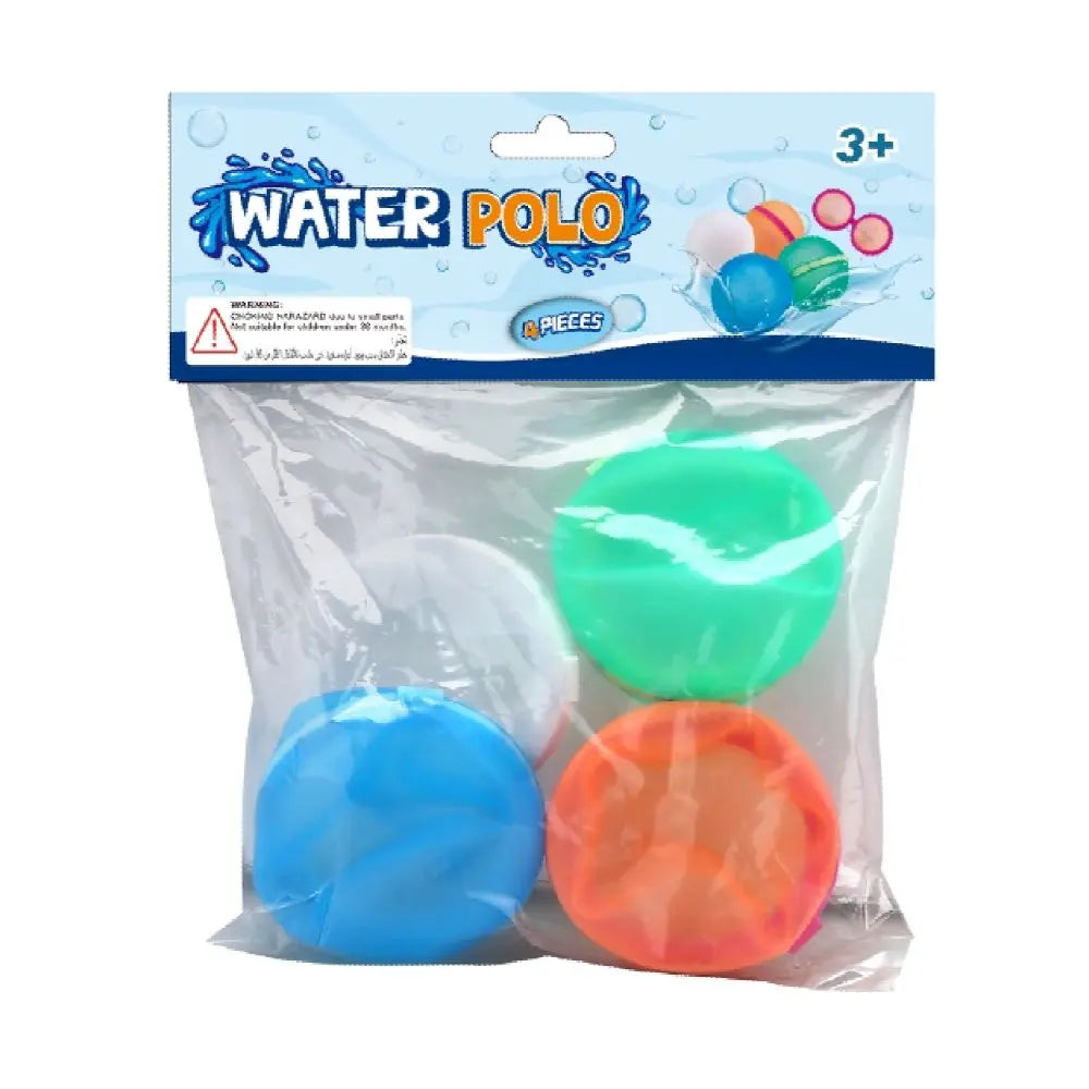 Kids Reusable Water Polo Bomb - 4 Magnetic Pieces for Outdoor & Pool