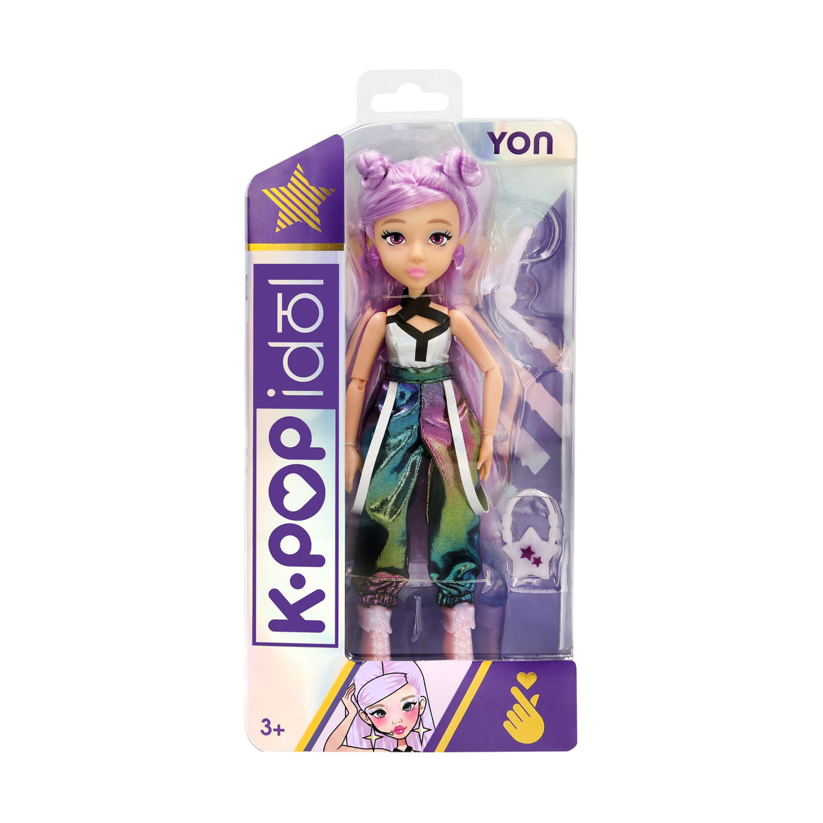 K-Pop Idol Fashion Doll Yon W2 Collectible Doll for Kids