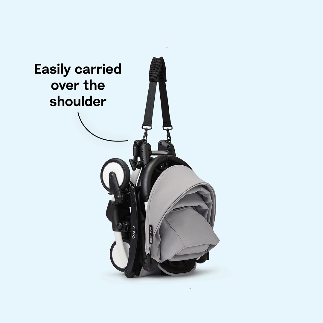 Stokke YOYO3 Black Frame & 6+ Black Bundle