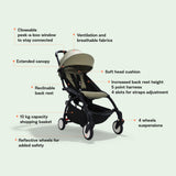Stokke YOYO3 Black Frame & 6+ Stone Bundle