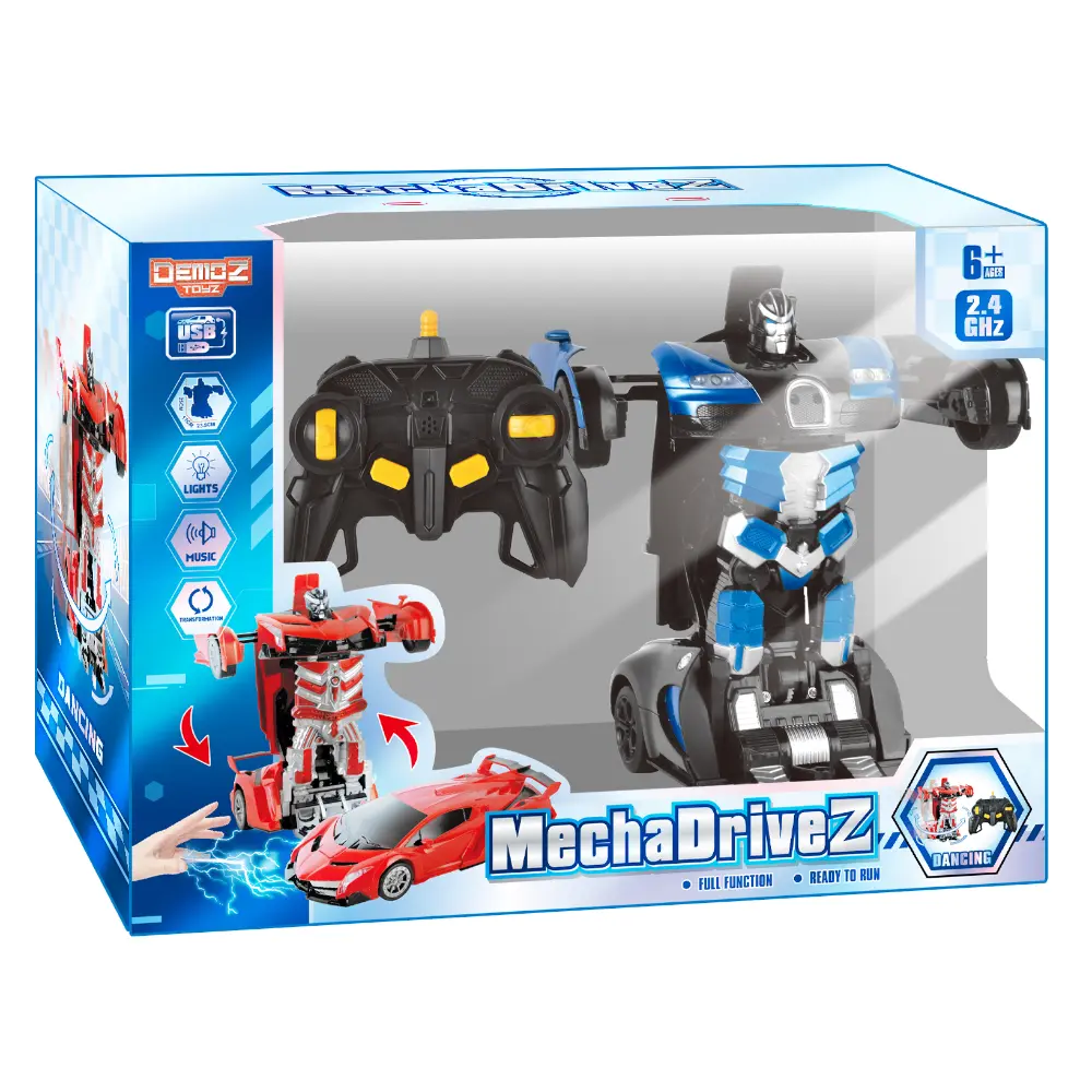 Demoz RC Mecha Drive Z Transformer 1/14 2.4G Light and Sound