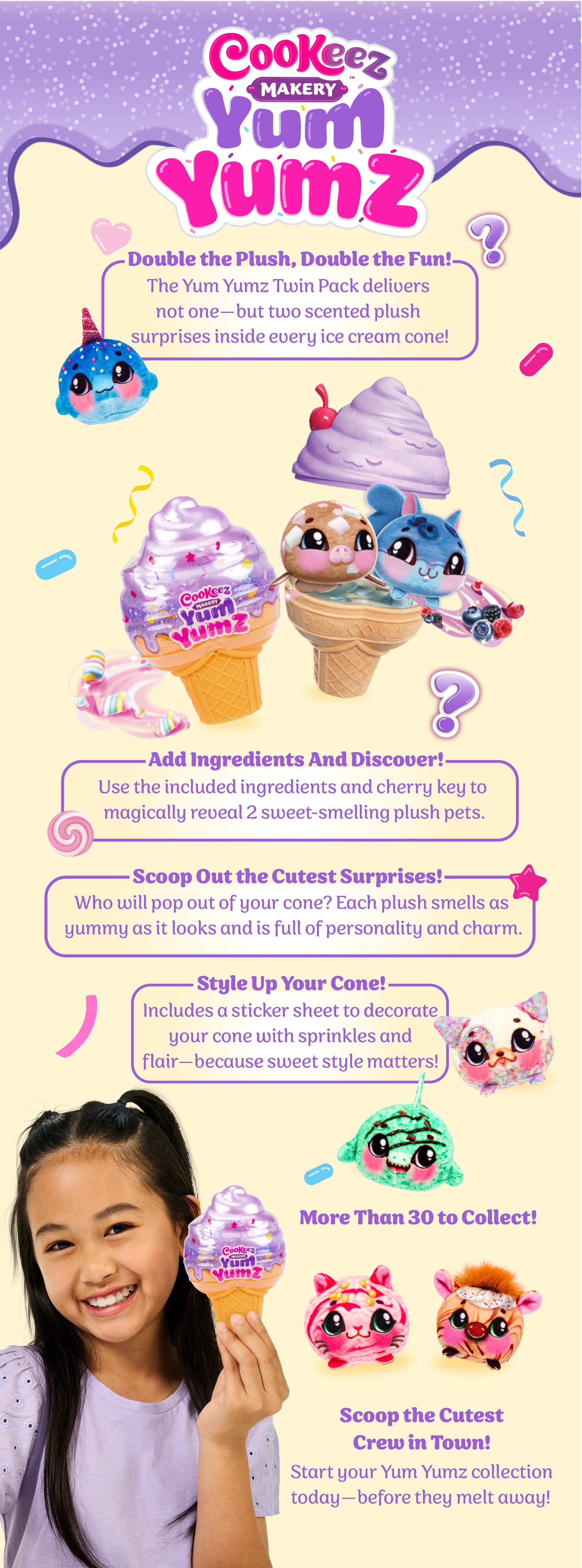 Cookeez Makery Yum Yumz Series 2 Twin Packs