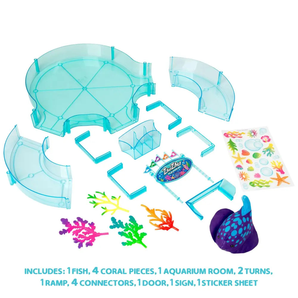 Zhuzhu Aquarium Starter Set with Fish
