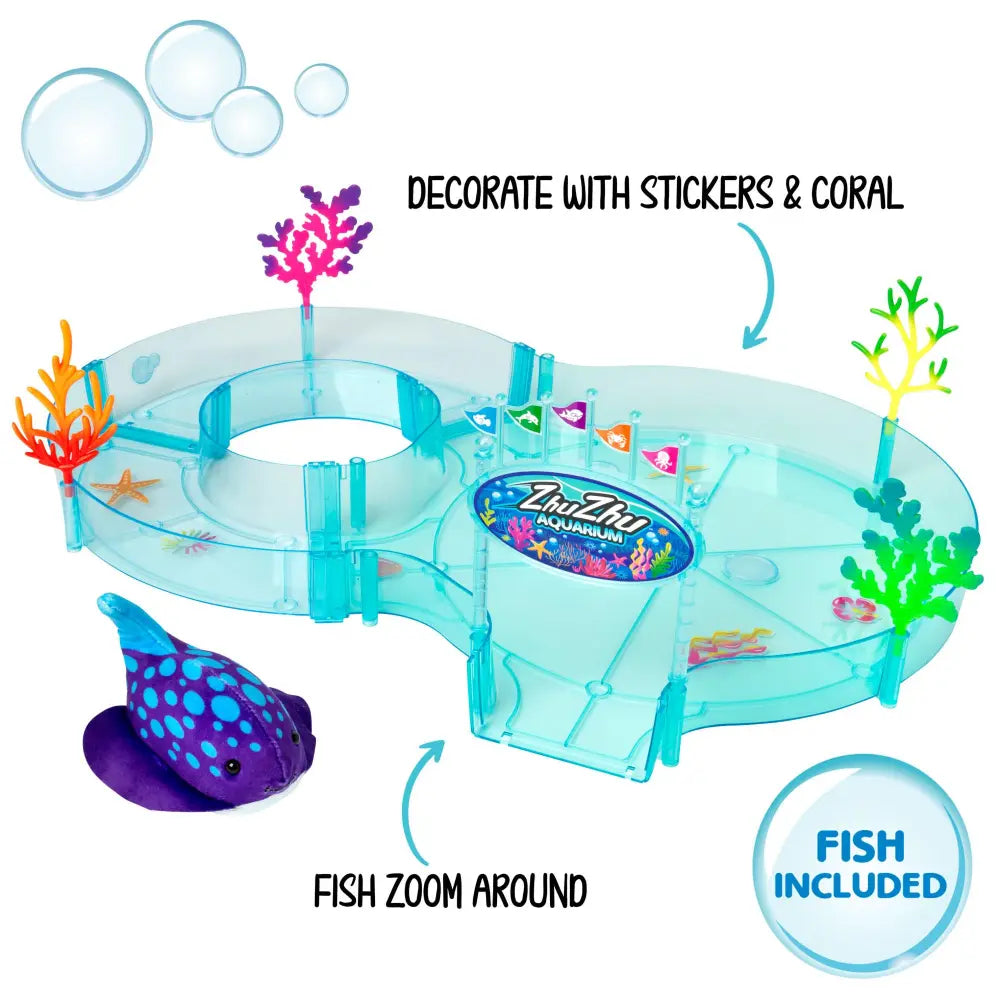 Zhuzhu Aquarium Starter Set with Fish
