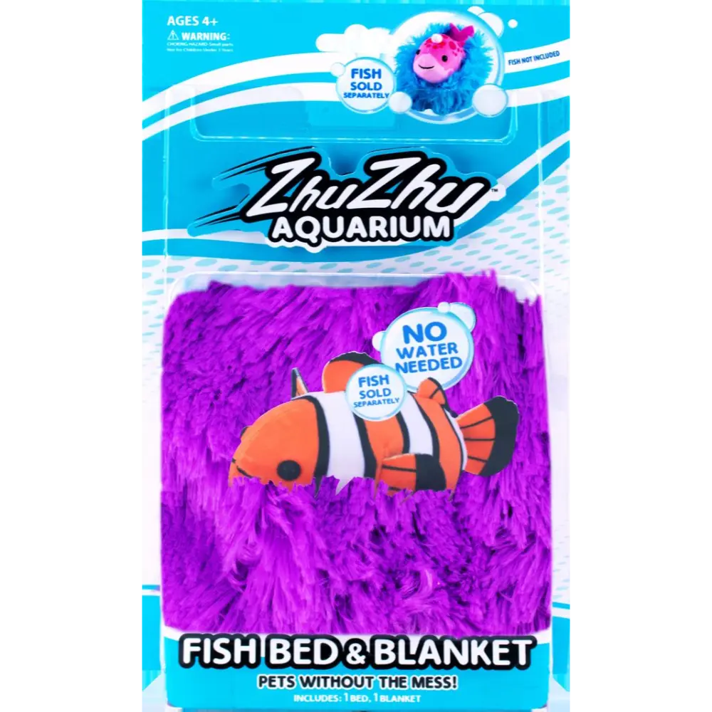 ZHUZHU AQUARIUM FISH BED AND BLANKET 3AS
