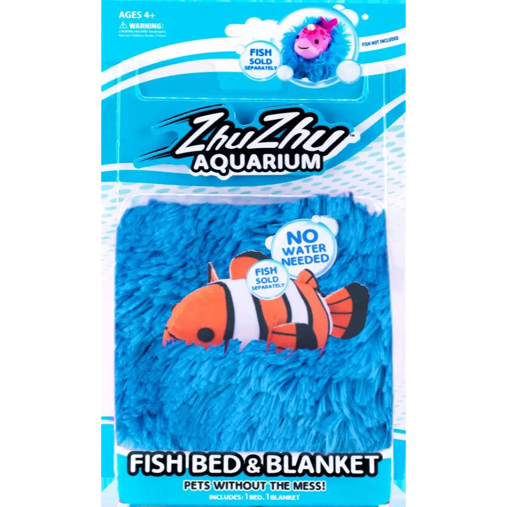 ZHUZHU AQUARIUM FISH BED AND BLANKET 3AS