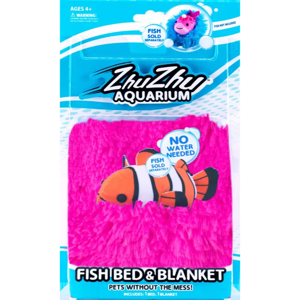 ZHUZHU AQUARIUM FISH BED AND BLANKET 3AS