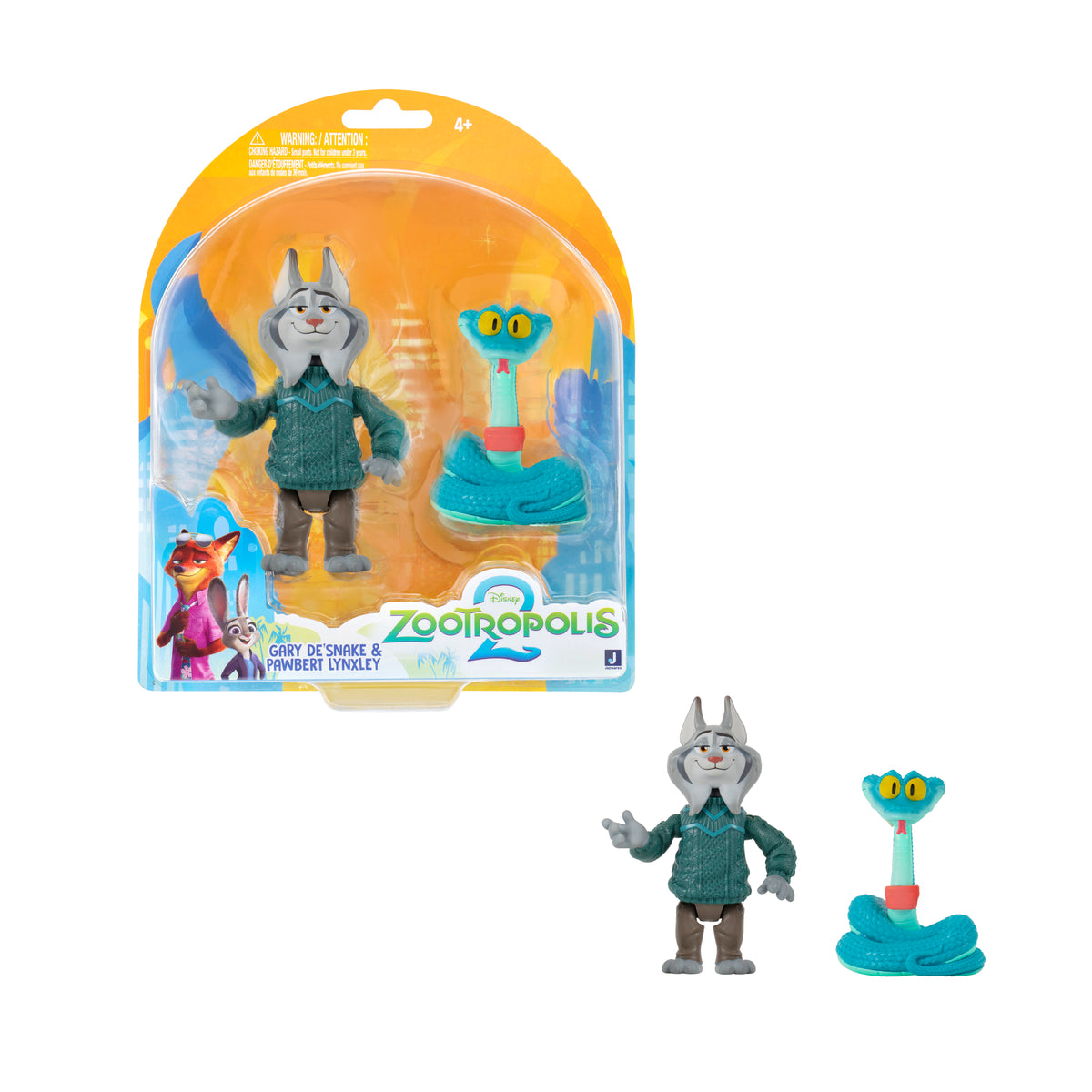 Zootropolis 2 Figure 3 Inch 2 Pack Assortment
