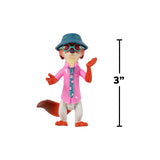 Zootropolis 2 Adventure Figure 3 Inch 5 Pack