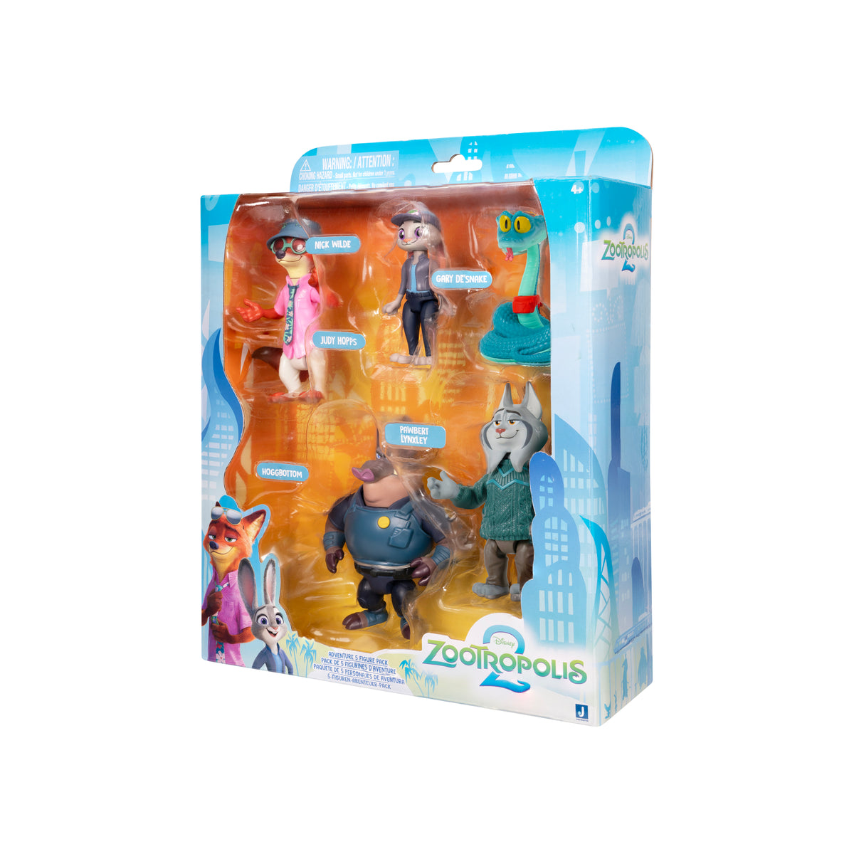 Zootropolis 2 Adventure Figure 3 Inch 5 Pack
