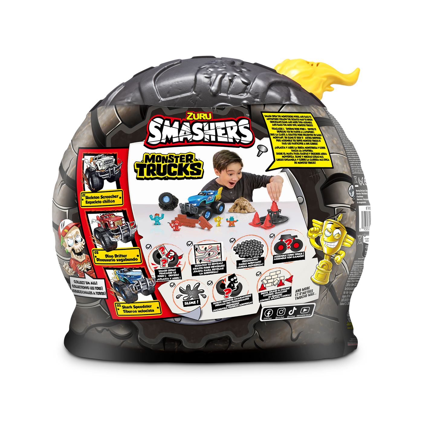 Smashers Monster Truck Surprise Playset Series 1
