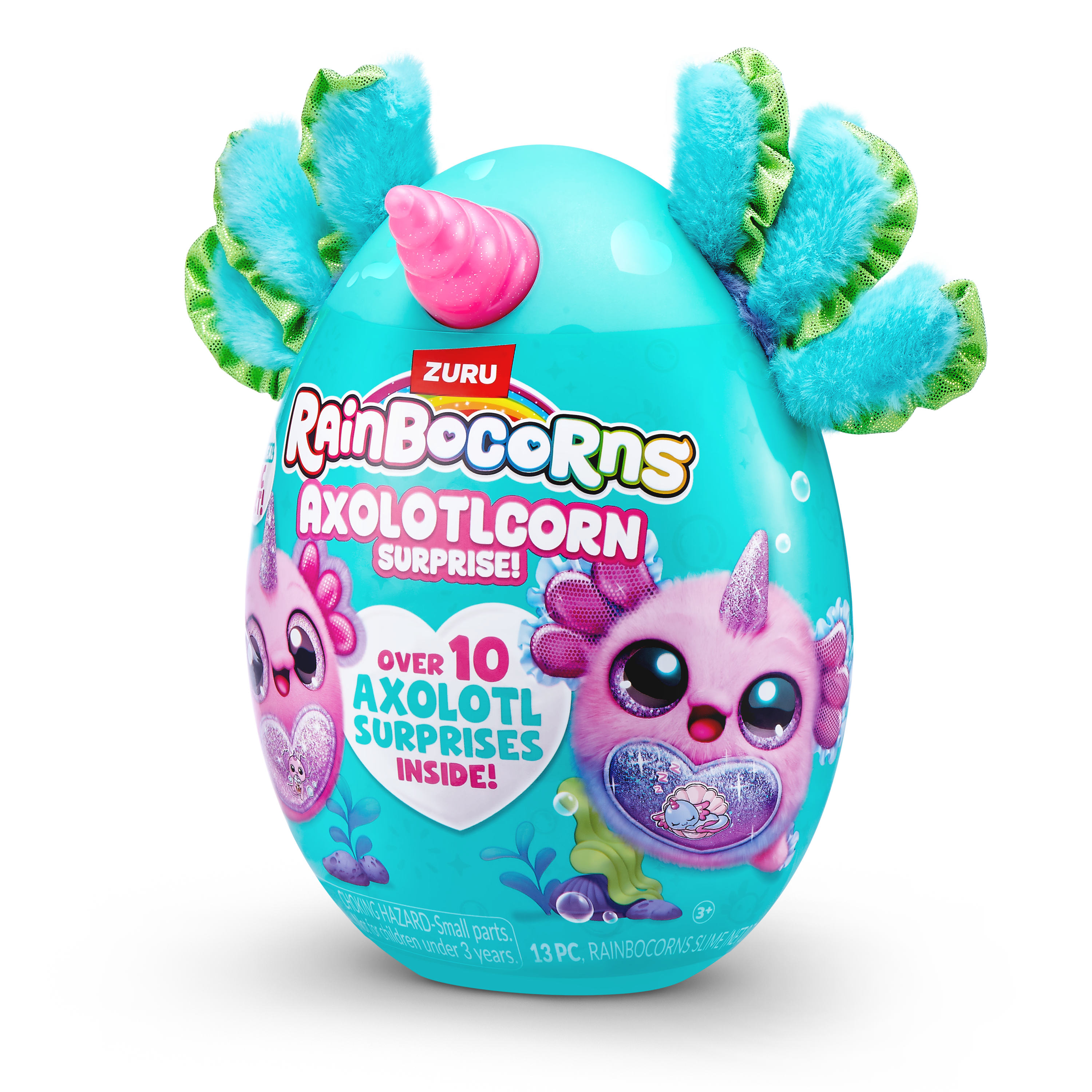 Raibocorns Axolotcorn Surprise Sparkle Heart Surprise Series 1