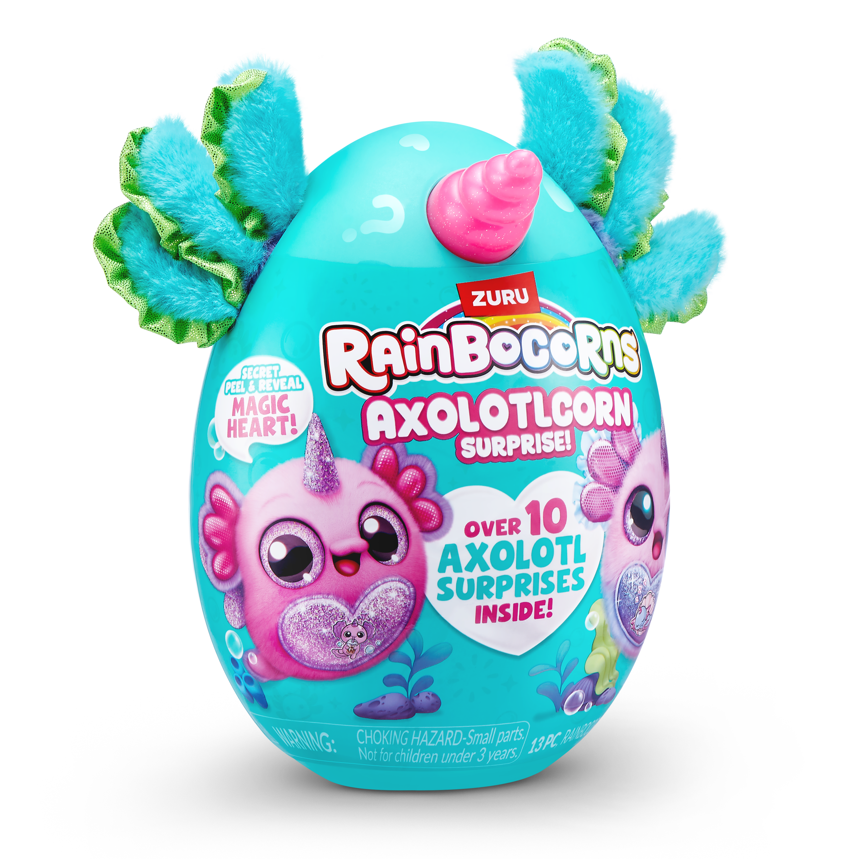 Raibocorns Axolotcorn Surprise Sparkle Heart Surprise Series 1