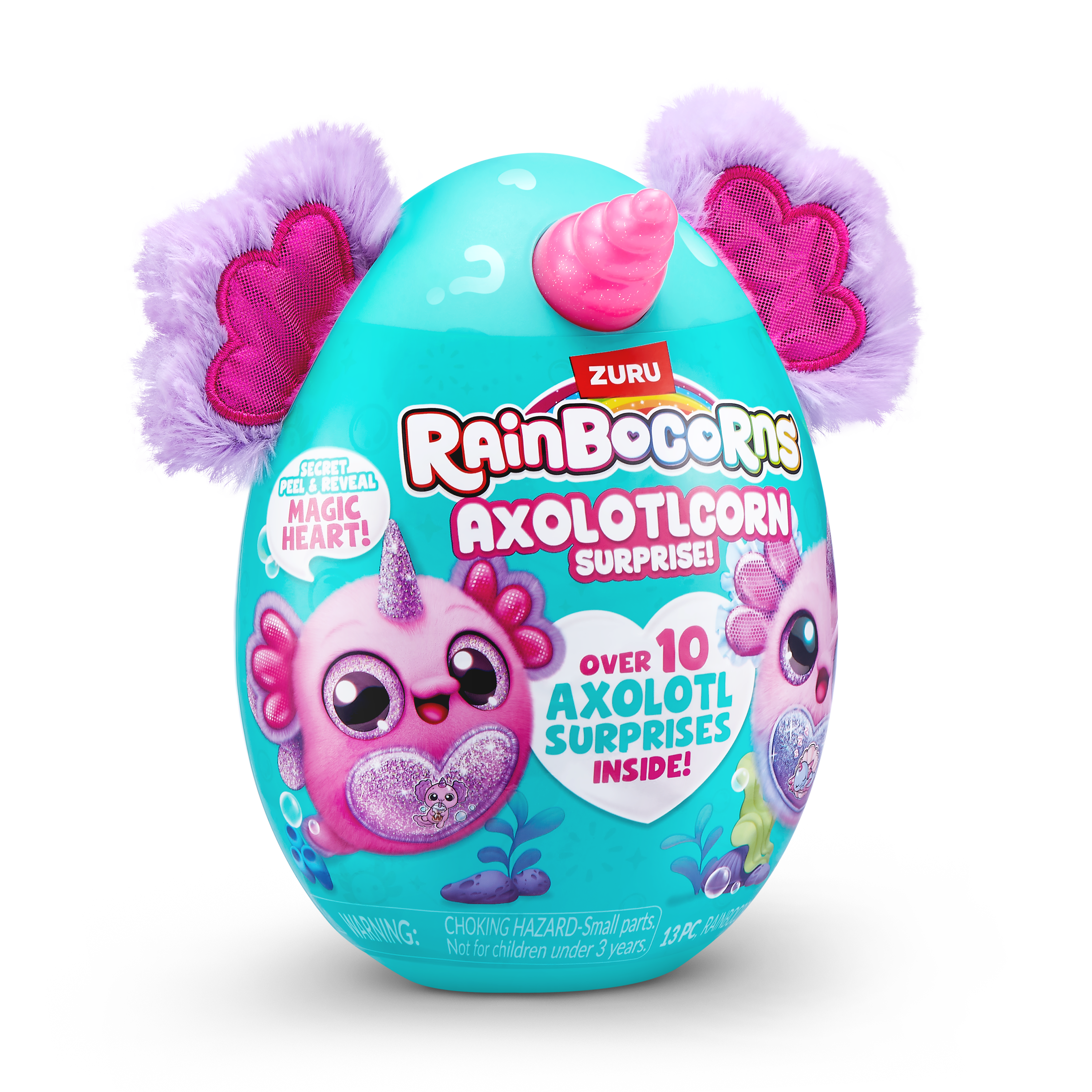 Raibocorns Axolotcorn Surprise Sparkle Heart Surprise Series 1