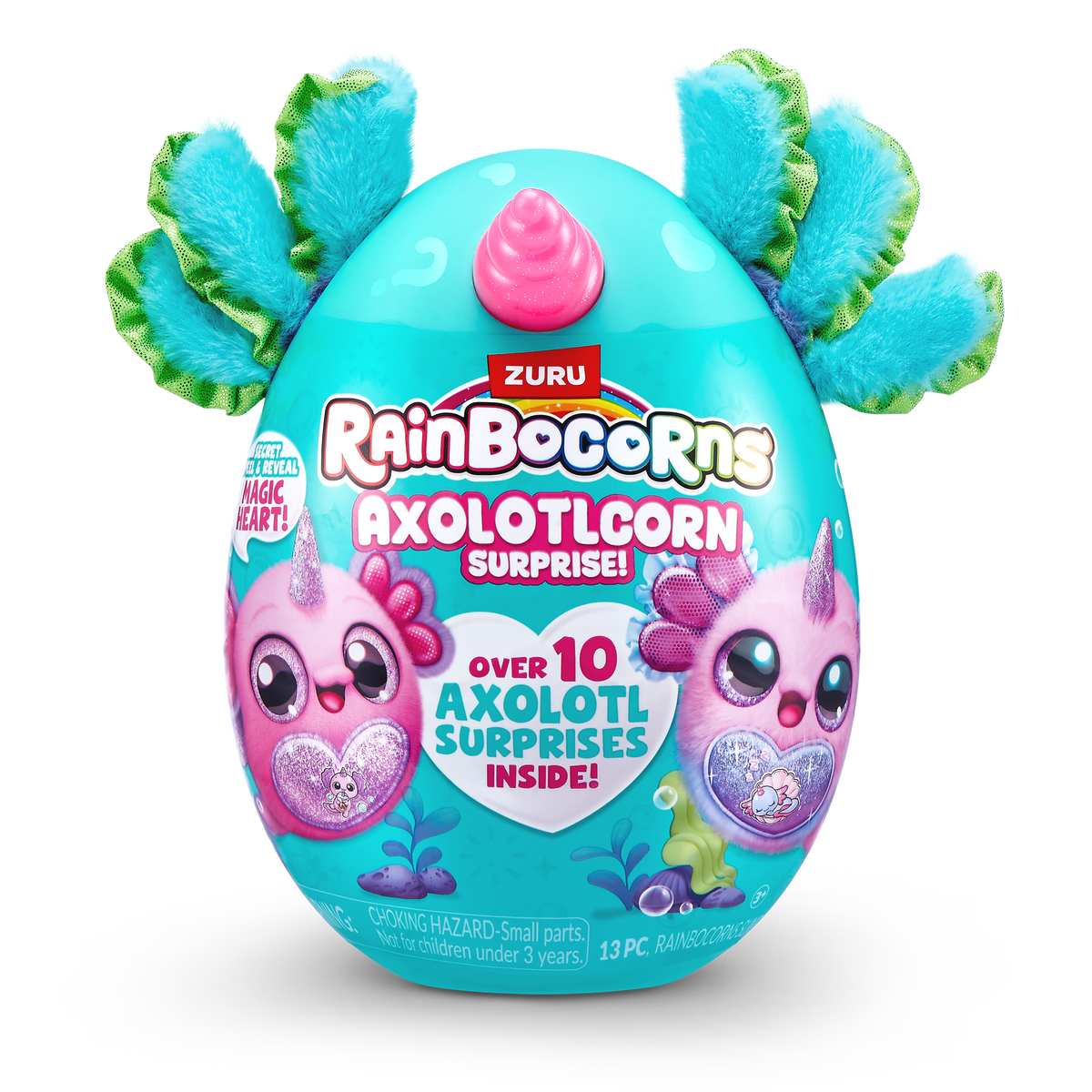 Raibocorns Axolotcorn Surprise Sparkle Heart Surprise Series 1