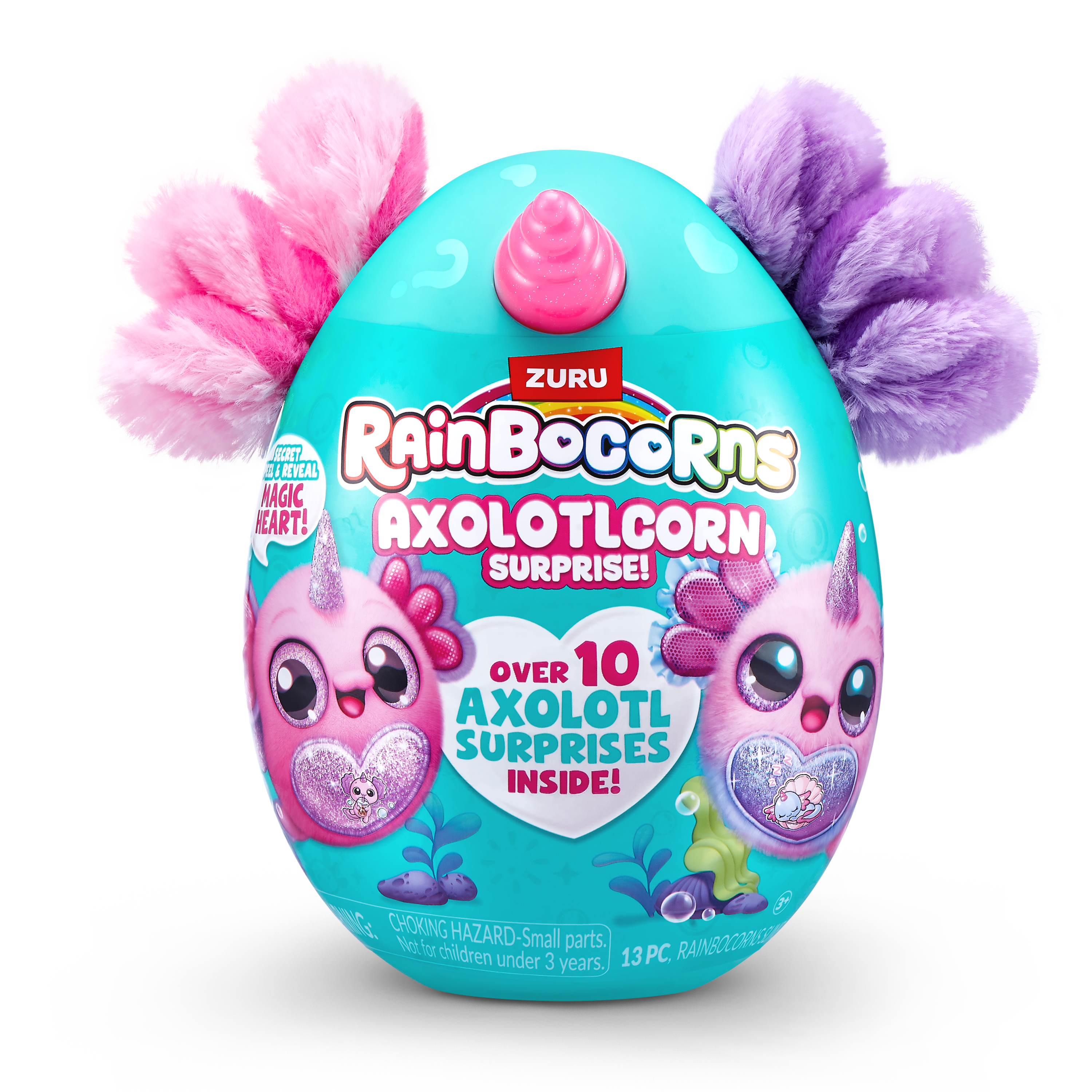 Raibocorns Axolotcorn Surprise Sparkle Heart Surprise Series 1