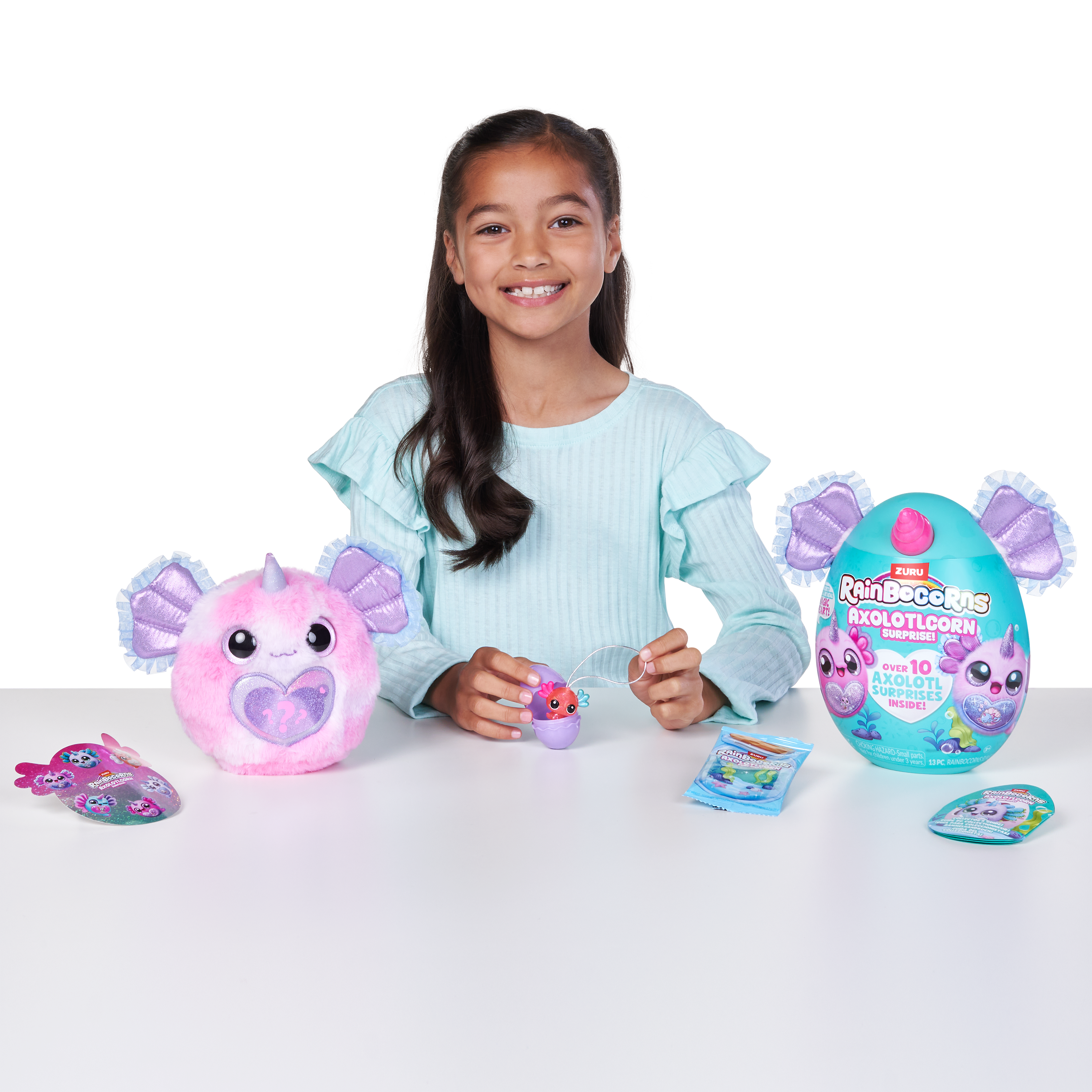 Raibocorns Axolotcorn Surprise Sparkle Heart Surprise Series 1