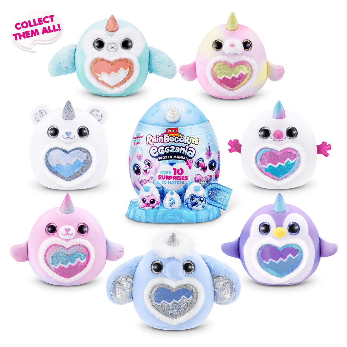 Rainbocorns Eggzania Series 1 Frozen Mania Penguin