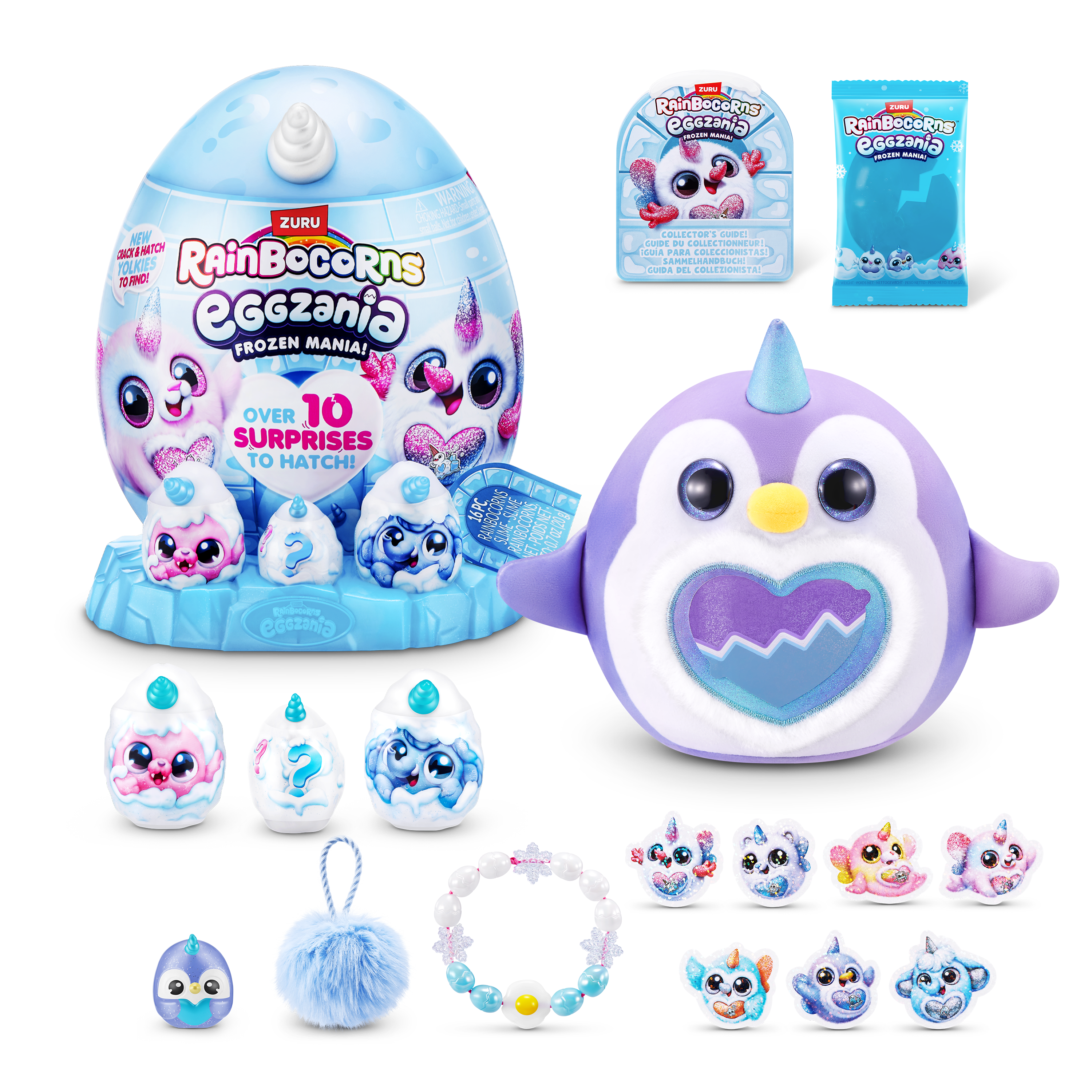 Rainbocorns Eggzania Series 1 Frozen Mania Penguin